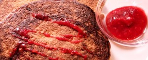 Protein Pancakes with Raspberry Jam